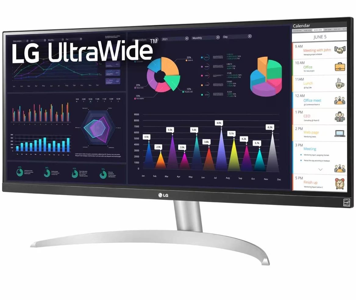 Монитор LG UltraWide 29" (29WQ600-W)