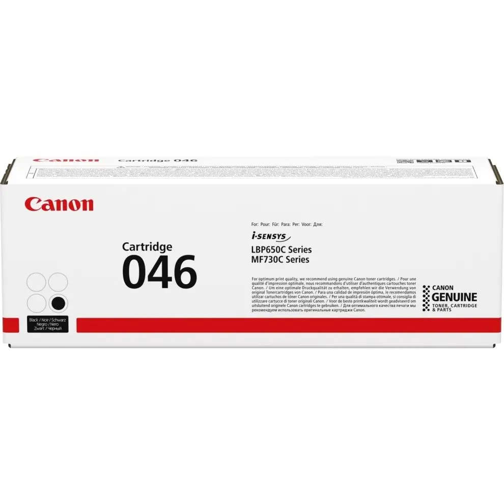 Картридж для лазерного принтера CANON 046 BK (1250C002)