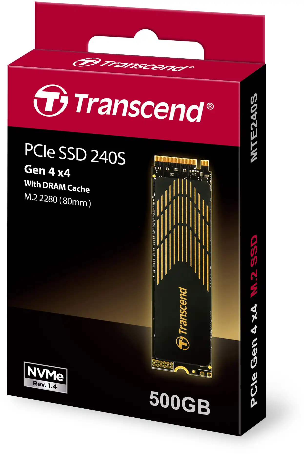 Внутренний SSD диск TRANSCEND MTE240S 500GB, M.2 (TS500GMTE240S)