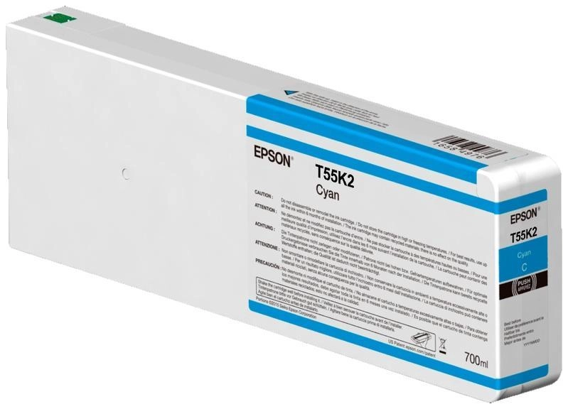 Картридж для струйного принтера EPSON T55K2 Cyan (C13T55K200)