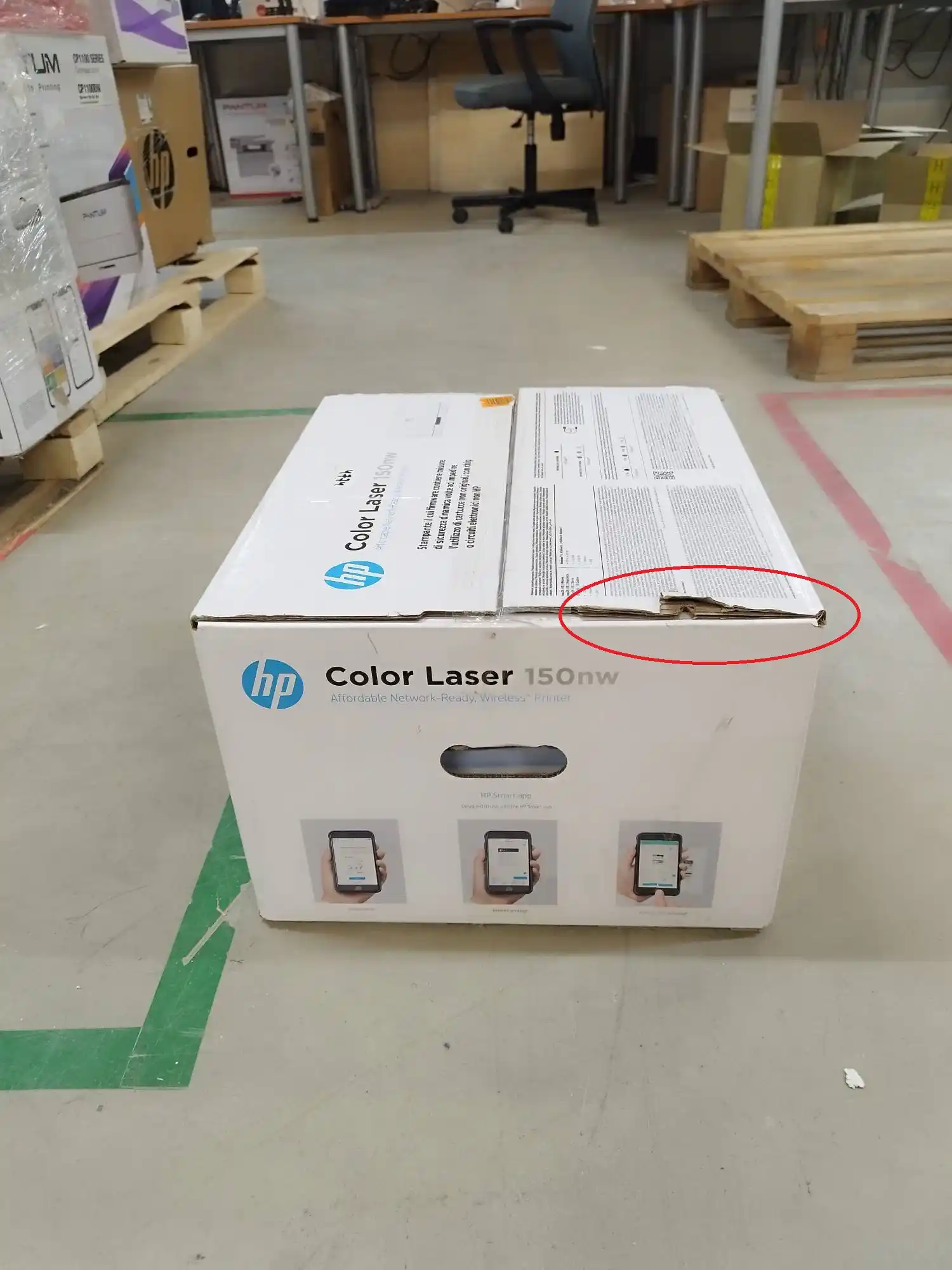 Принтер лазерный HP Color Laser 150nw (4ZB95A) k3