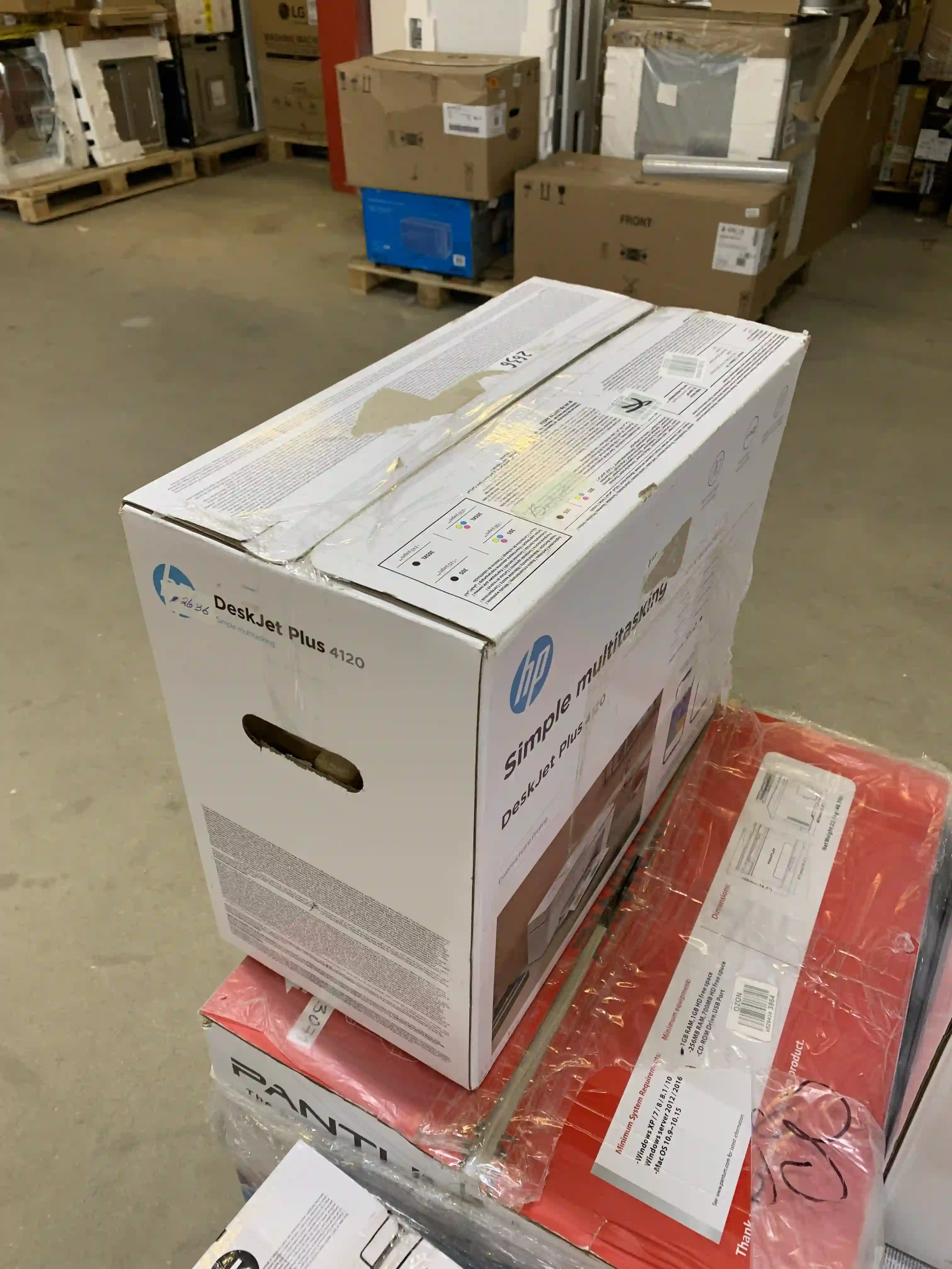 МФУ струйное HP DeskJet Plus 4120 (3XV14B) k6