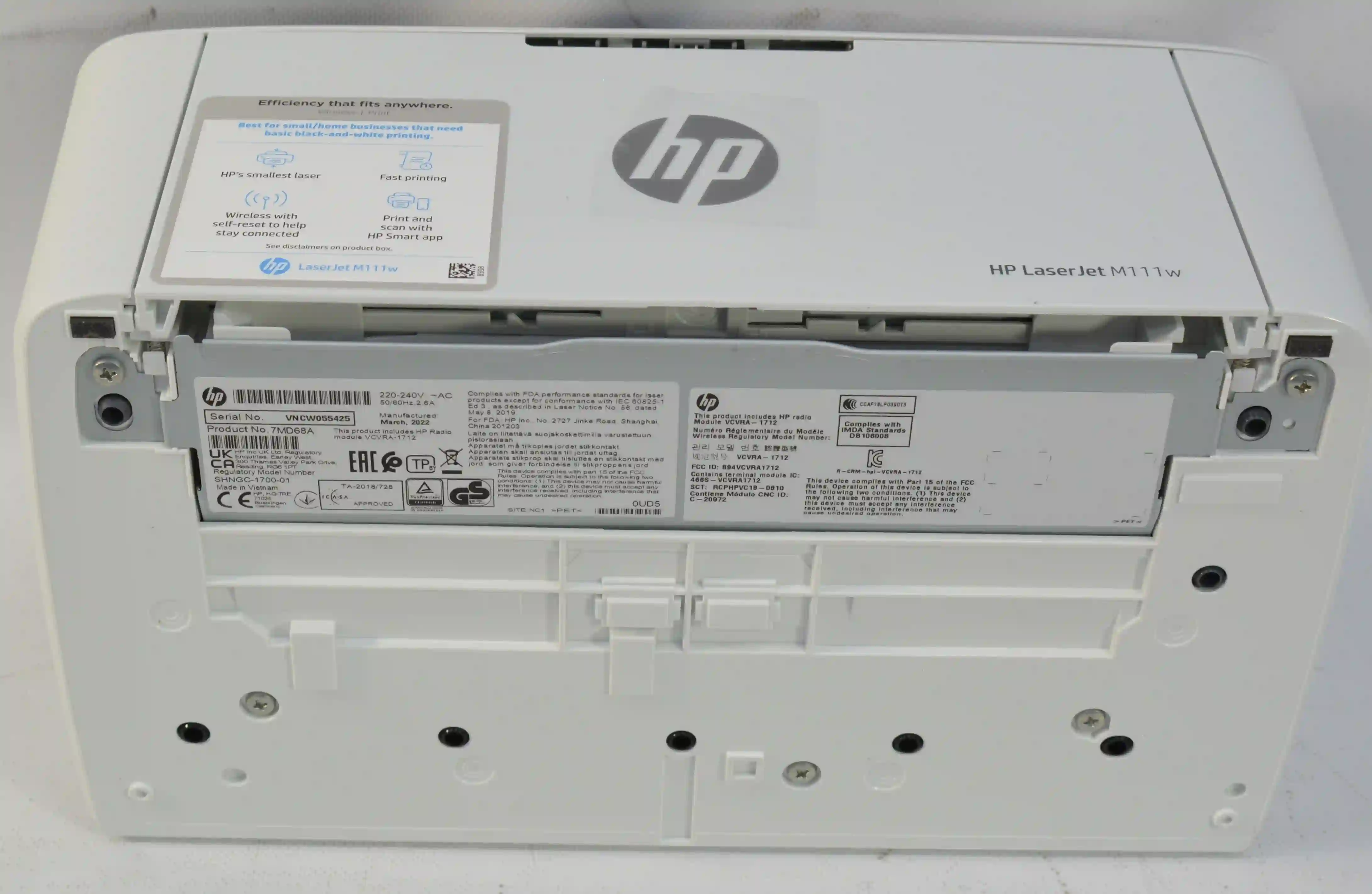 Принтер лазерный HP LaserJet M111w (7MD68A) k3 000006829