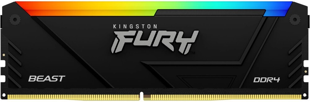Оперативная память KINGSTON FURY Beast RGB DIMM DDR4 32GB (2x16GB) 3600 MHz (KF436C18BB2AK2/32)