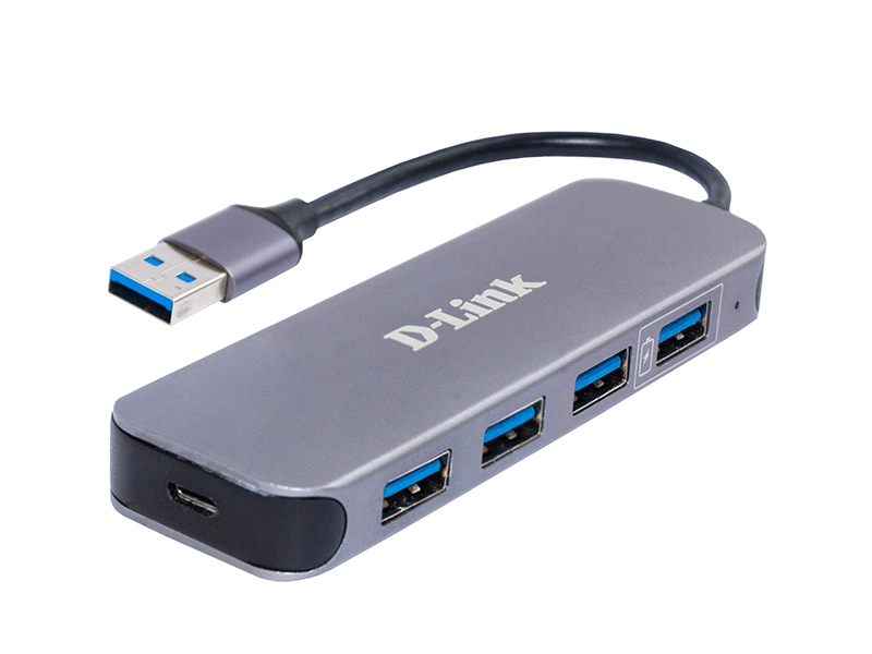 USB-концентратор D-LINK DUB-1340/D1A Gray