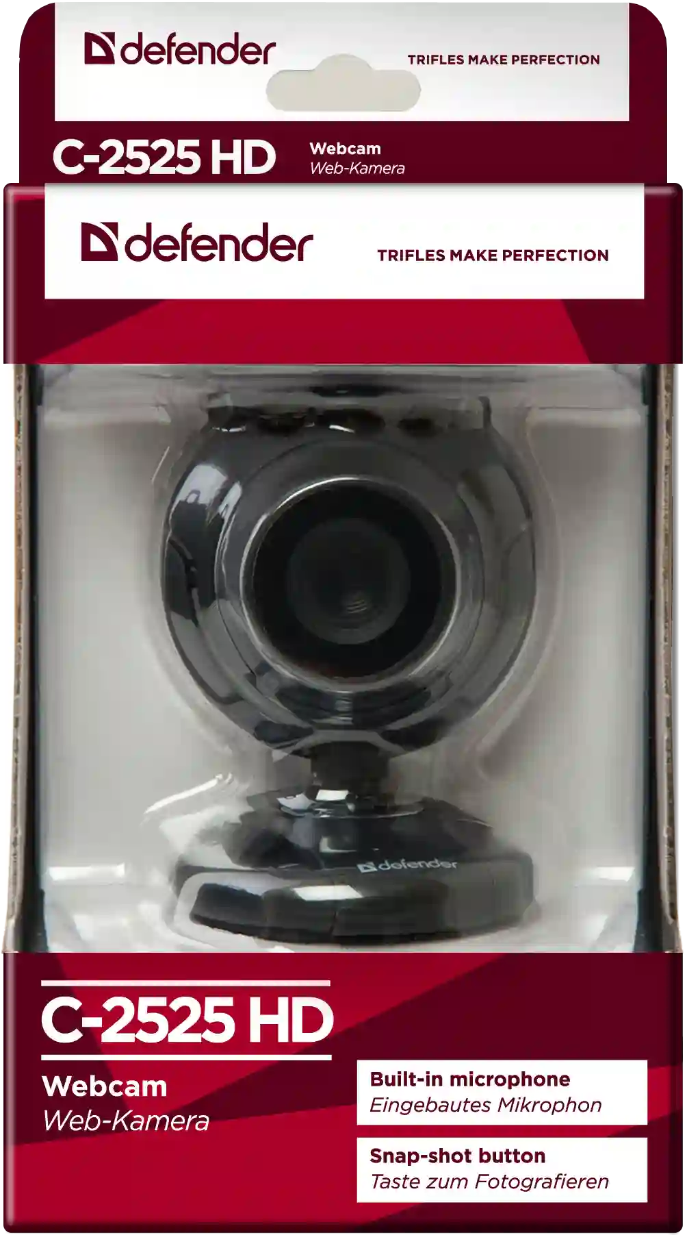 Веб-камера DEFENDER C-2525HD (63252)