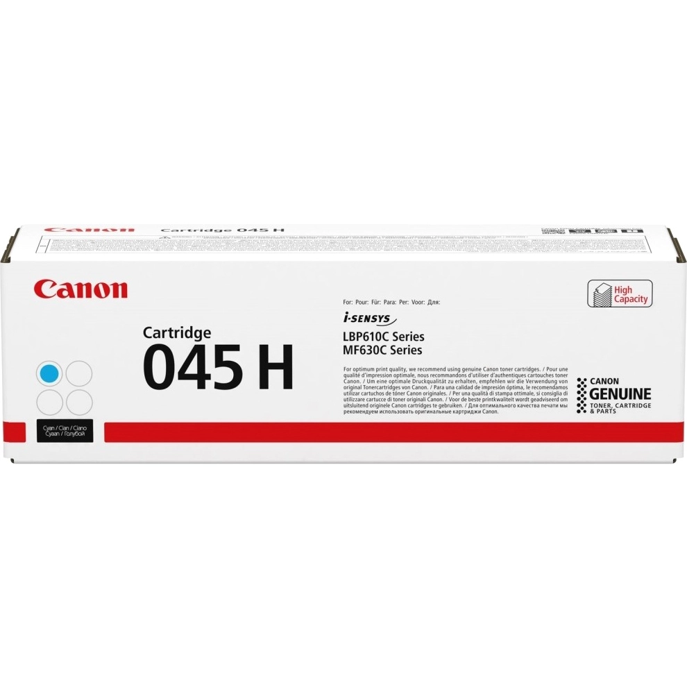 Картридж для лазерного принтера CANON 045 H Cyan (1245C002)