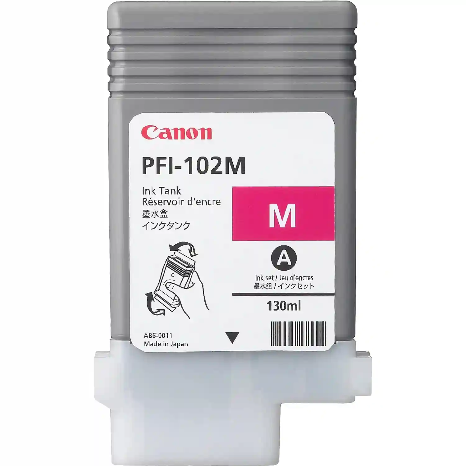 Картридж для струйного принтера CANON PFI-102M Magenta (0897B001)