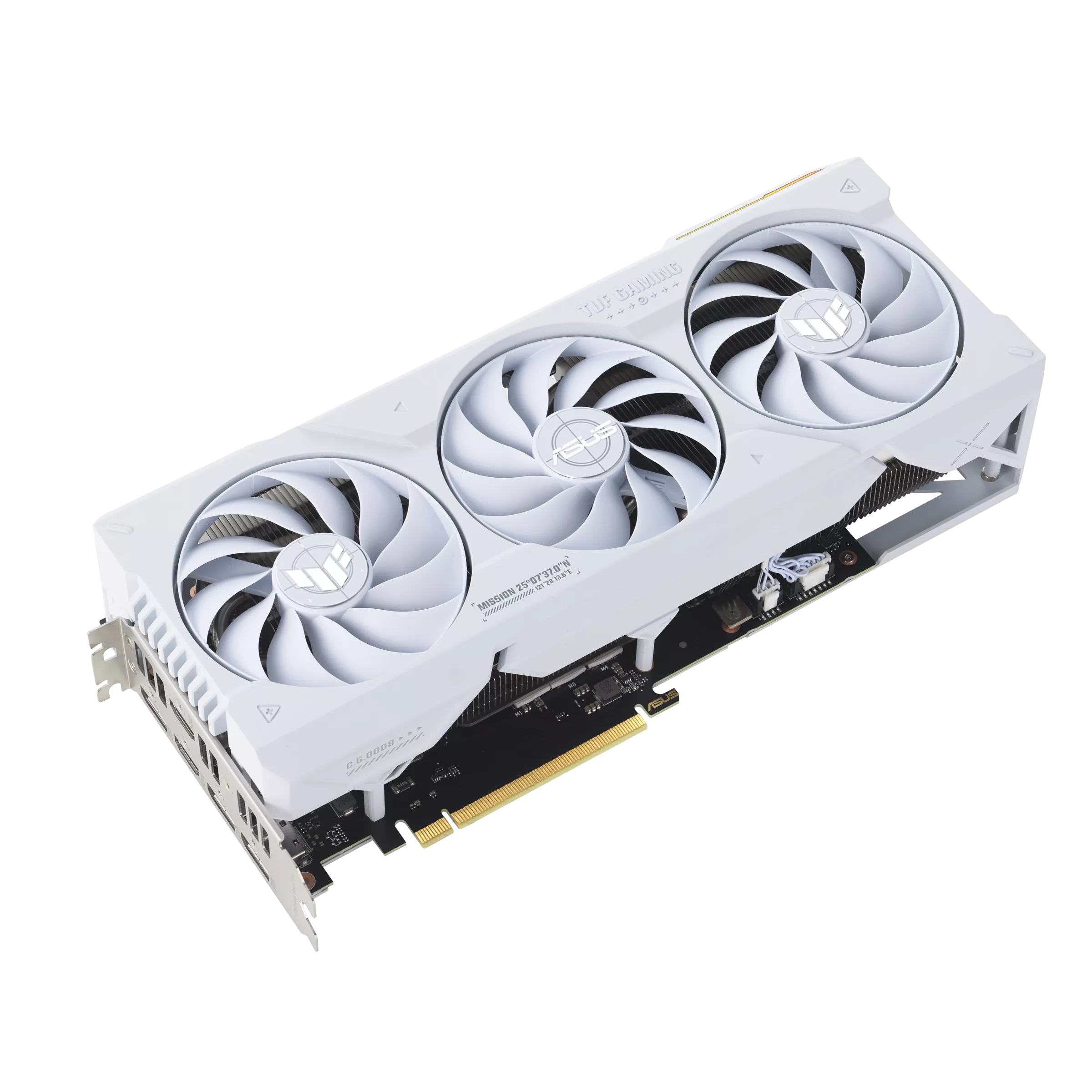 Видеокарта ASUS TUF GeForce RTX 4070 Ti Super BTF White OC 16Gb (90YV0KI0-M0NA00)