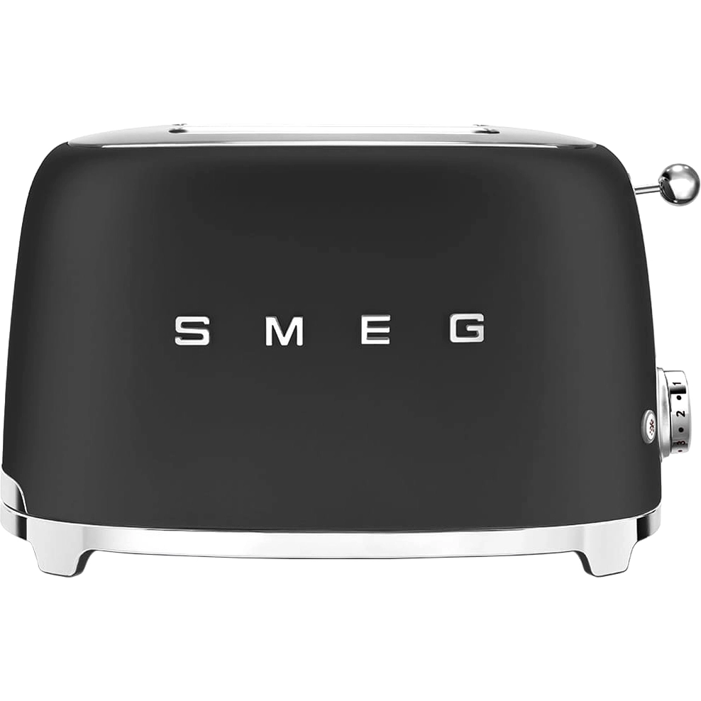 Тостер SMEG TSF01BLMEU, черный матовый