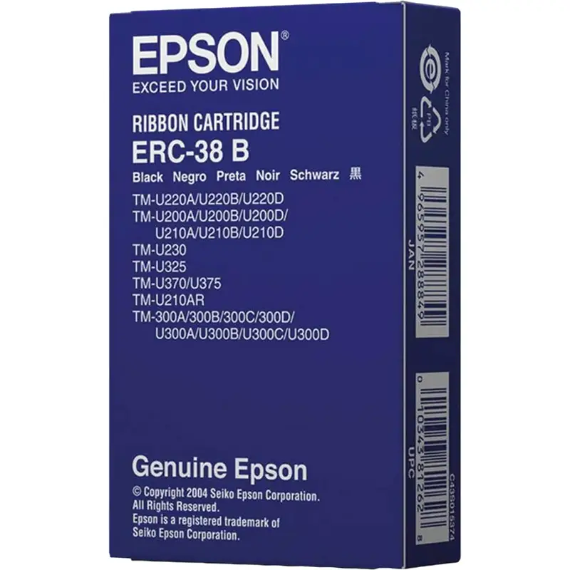 Картридж для матричного принтера EPSON ERC38B, TM-U220A/B/D/TM-U230 (C43S015374)