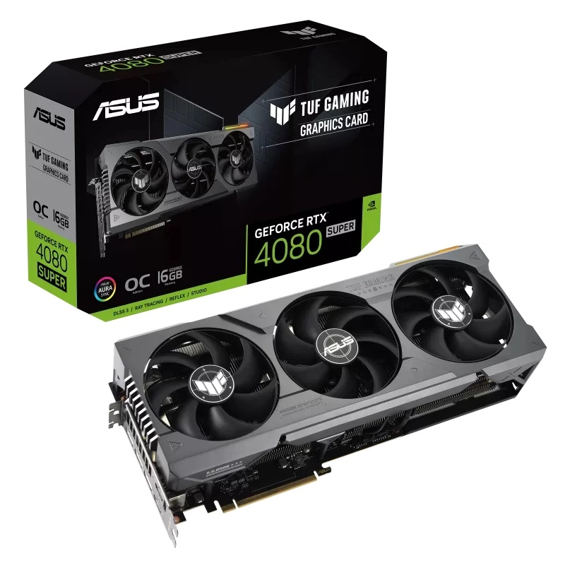 Видеокарта ASUS TUF Gaming GeForce RTX 4080 Super O16G 16Gb (90YV0KA0-M0NA00)