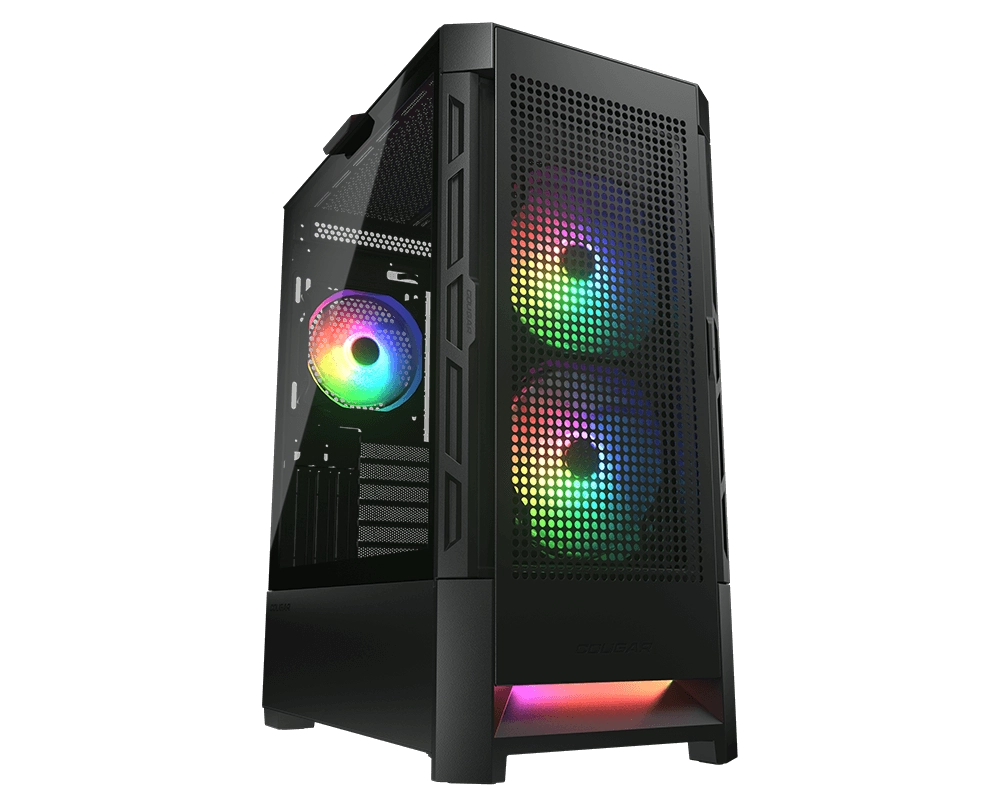 Корпус для ПК без БП COUGAR Airface RGB 385ZD10.0004 (CGR-5ZD1B-AIR-RGB)