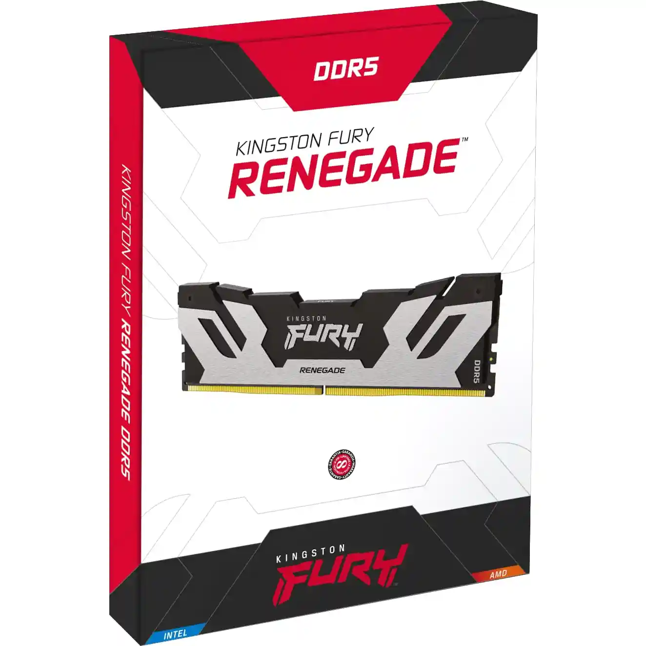 Оперативная память KINGSTON FURY Renegade Silver DIMM DDR5 32GB (2x16GB) 6400 MHz (KF564C32RSK2-32)