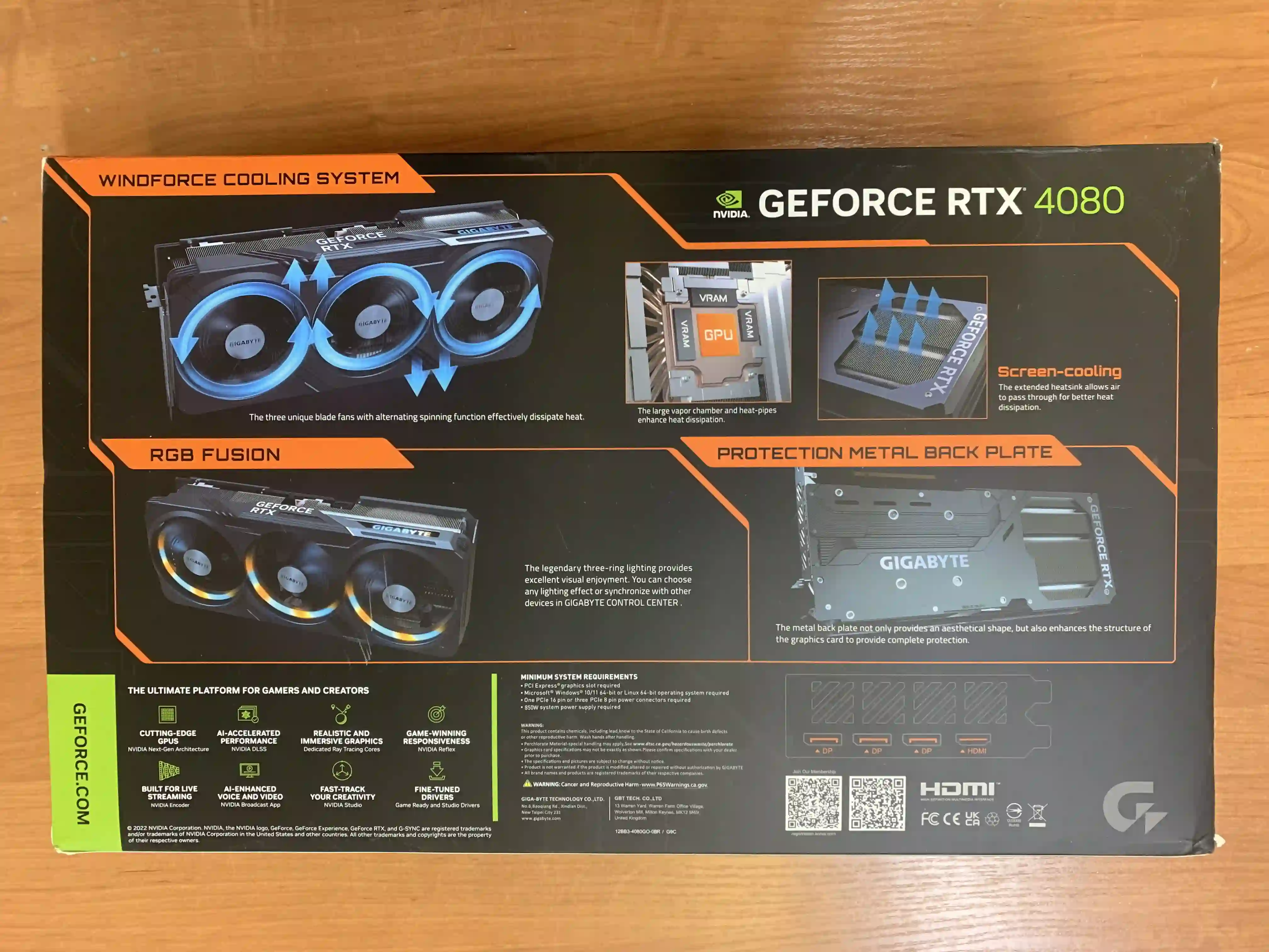 Видеокарта GIGABYTE GeForce RTX 4080 Gaming OC 16Gb (GV N4080GAMING OC 16GD) k5