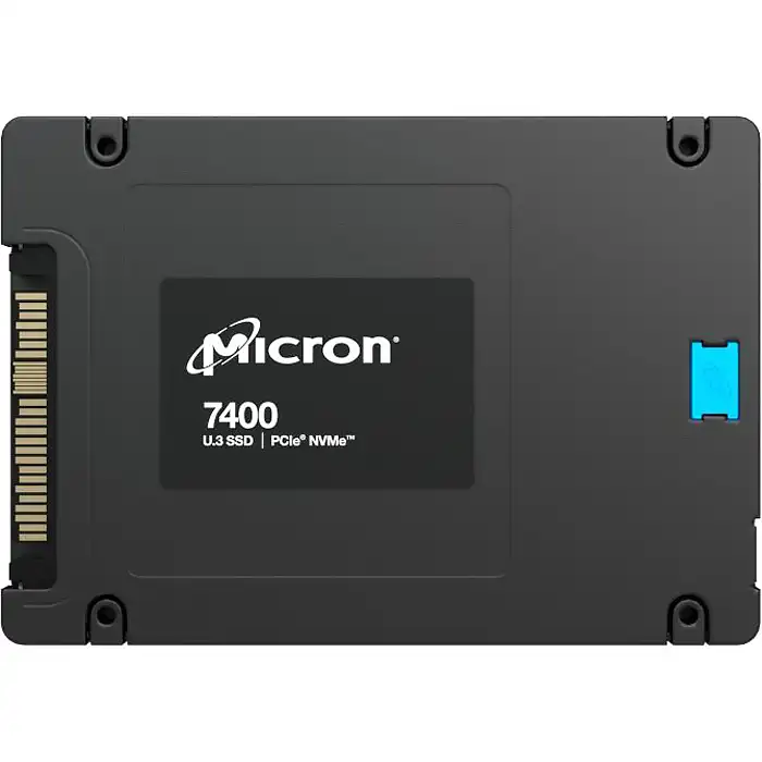 Внутренний SSD диск CRUCIAL Micron 7400 PRO 3840GB, U.3 (MTFDKCB3T8TDZ-1AZ1ZABYYR) Вид №1