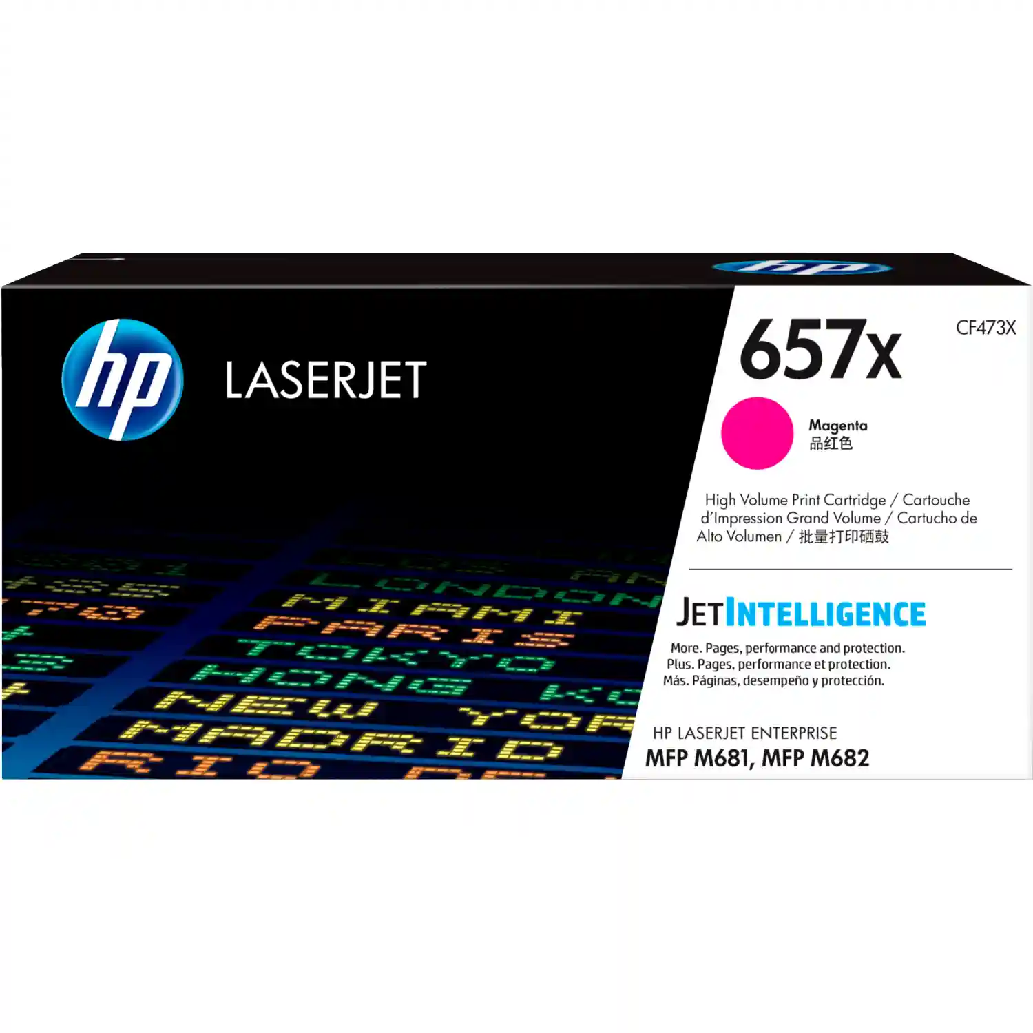 Картридж для лазерного принтера HP 657X Magenta (CF473X)