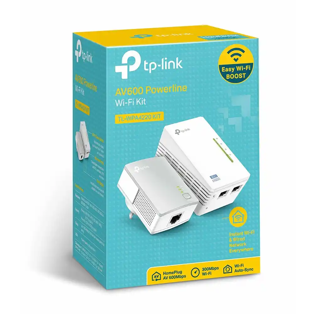 Комплект адаптеров Powerline TP-LINK WPA4220 KIT