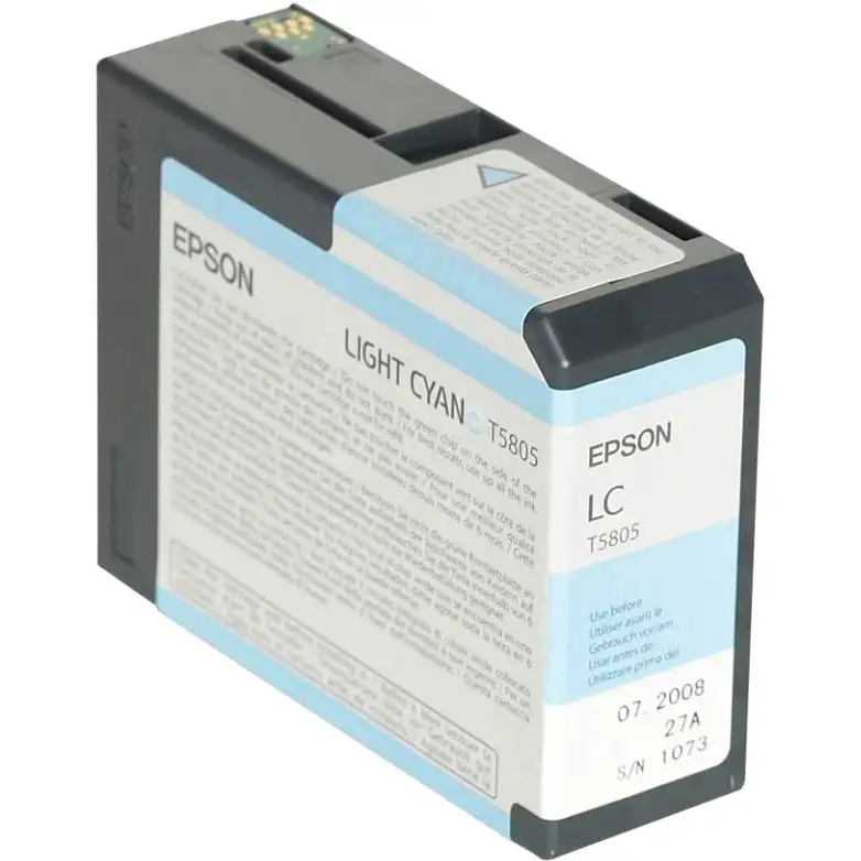 Картридж для струйного принтера EPSON T5805 Light Cyan  (C13T580500)