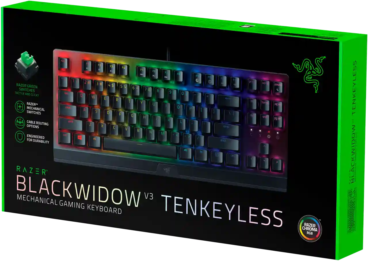 Клавиатура игровая RAZER Blackwidow V3 TKL (RZ03-03490700-R3R1)