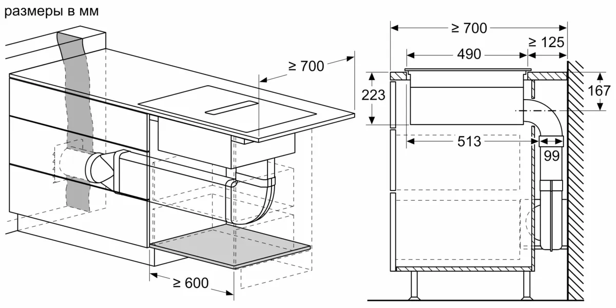 Встраиваемая индукционная панель BOSCH PXX875D57E Serie 8