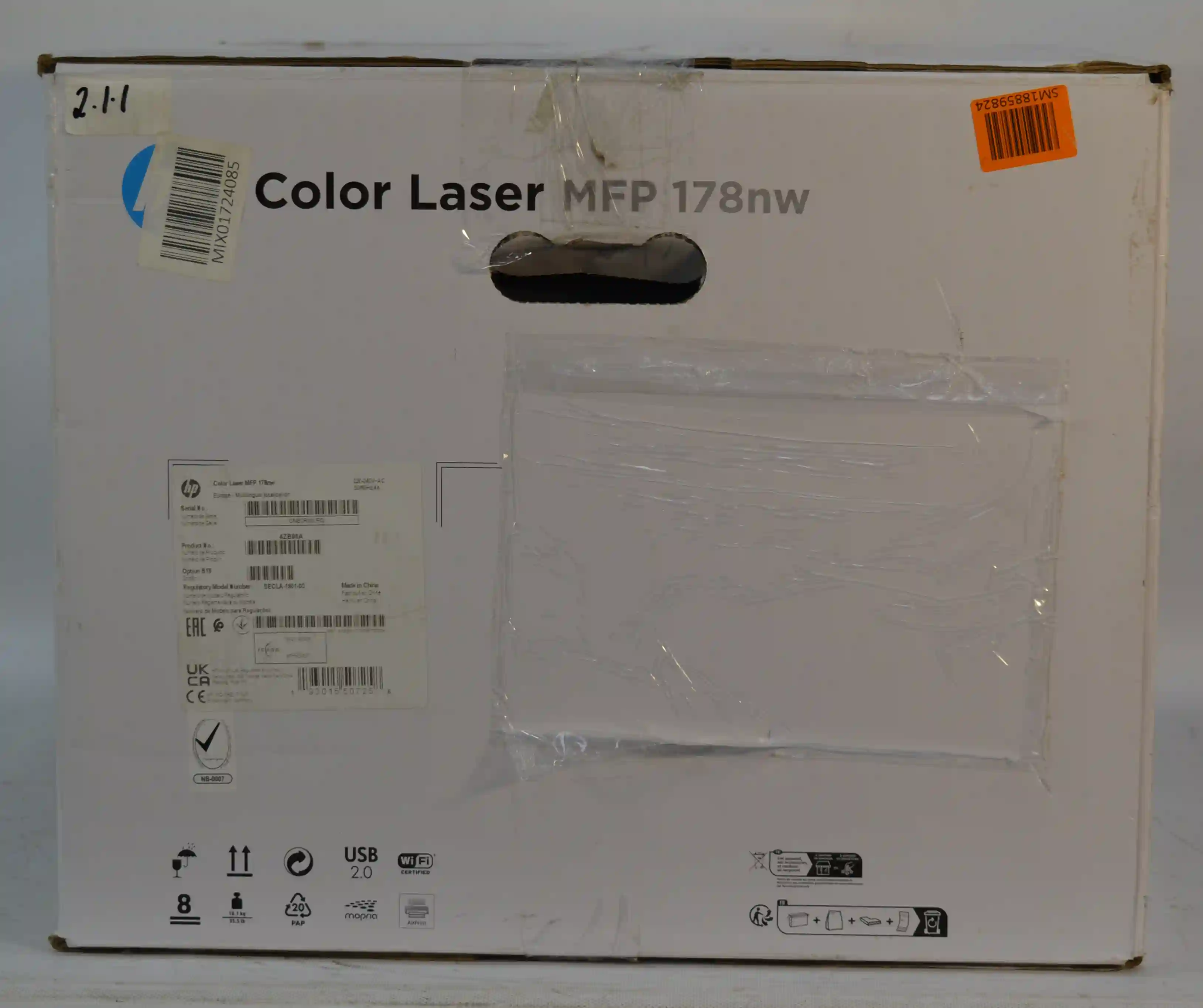 МФУ лазерное HP Color Laser 178nw (4ZB96A) k3 000007057