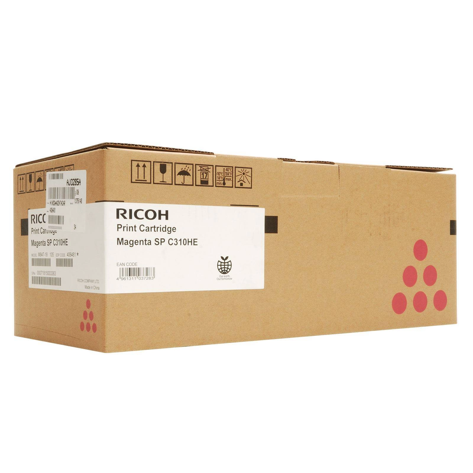 Картридж для лазерного принтера RICOH C310HE Magenta (406481)