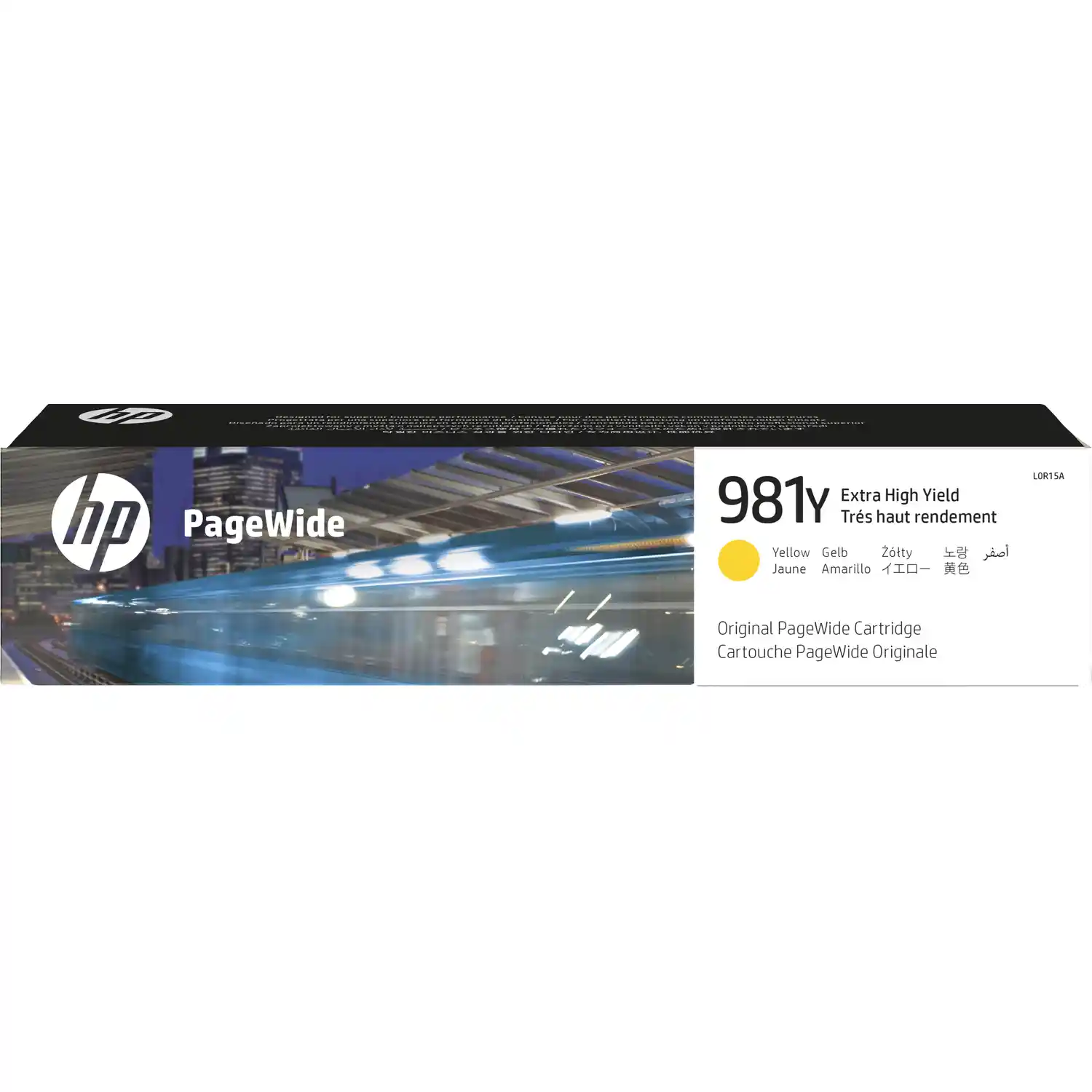 Картридж для струйного принтера HP 981Y Yellow (L0R15A) флягодержатель велосипедный topeak shuttle cage z 3k carbon yellow tcb02