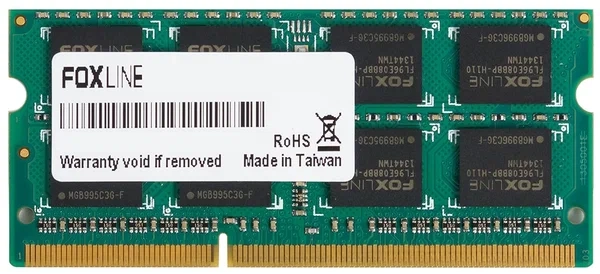 Оперативная память FOXLINE SODIMM DDR4 8GB 3200 MHz (FL3200D4S22-8GSI)