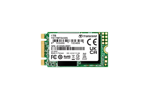 Внутренний SSD диск TRANSCEND 430S 1TB, SATA3, M.2 (TS1TMTS430S)