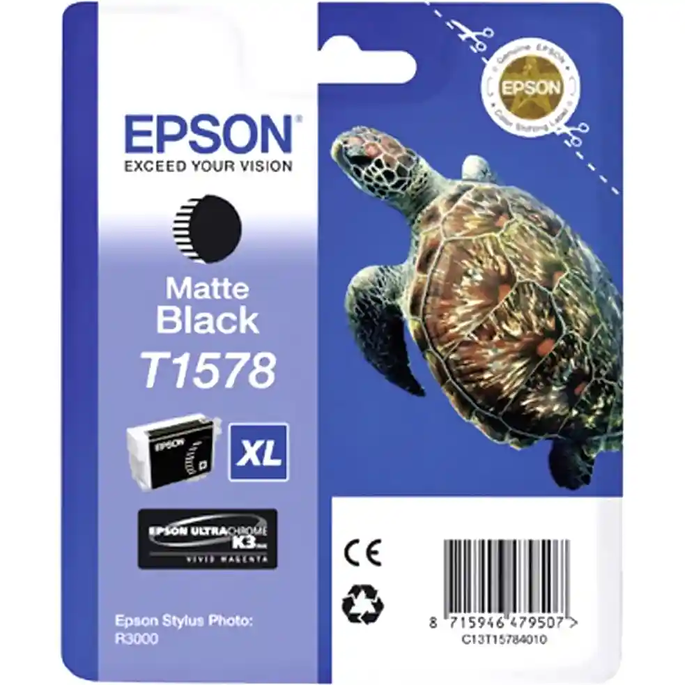 Картридж для струйного принтера EPSON T1578 Matte Black (C13T15784010)