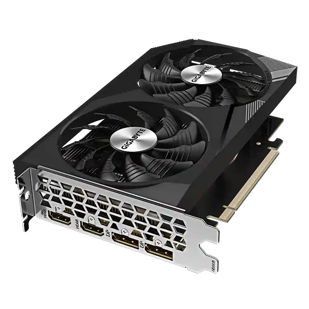 Видеокарта GIGABYTE GeForce RTX 3050 WindForce 8GB (GV-N3050WF2OCV2-8GD)