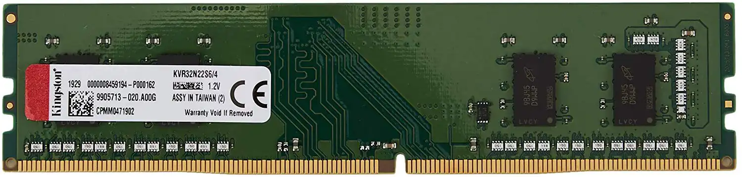 Оперативная память KINGSTON DIMM DDR4 4GB 3200 MHz (KVR32N22S6/4)