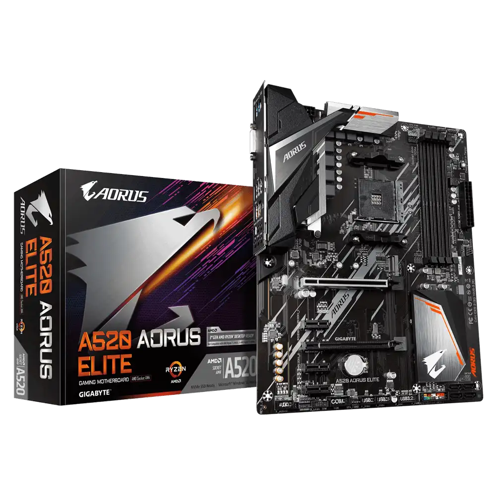 Материнская плата GIGABYTE A520 AORUS ELITE