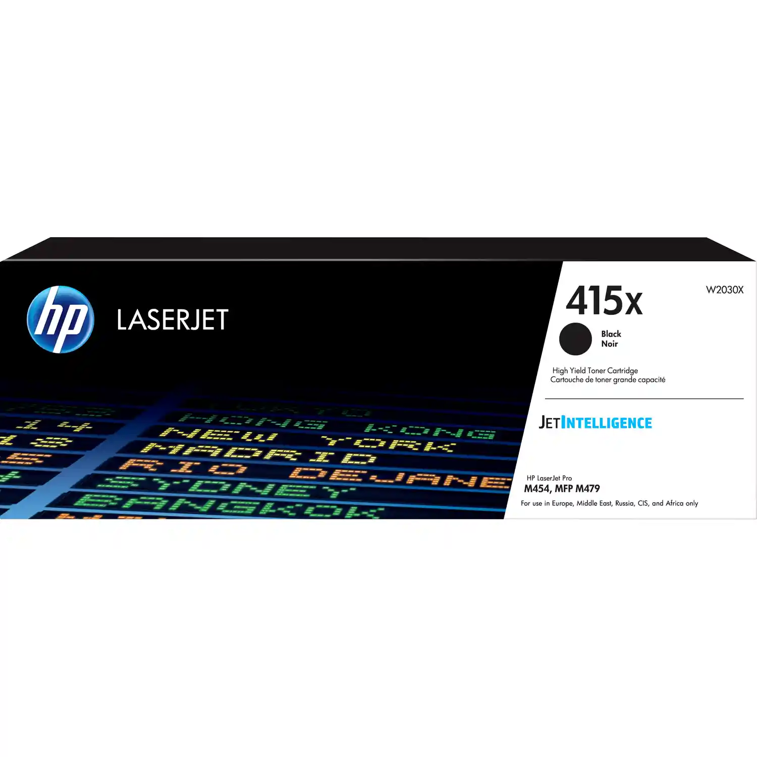 Картридж для лазерного принтера HP 415X Black (W2030X)