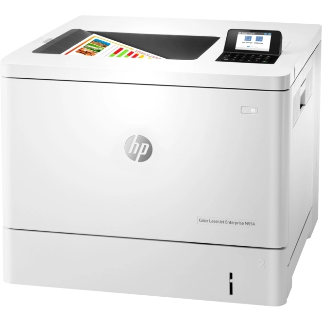 Принтер лазерный HP Color LaserJet Enterprise M554dn (7ZU81A)