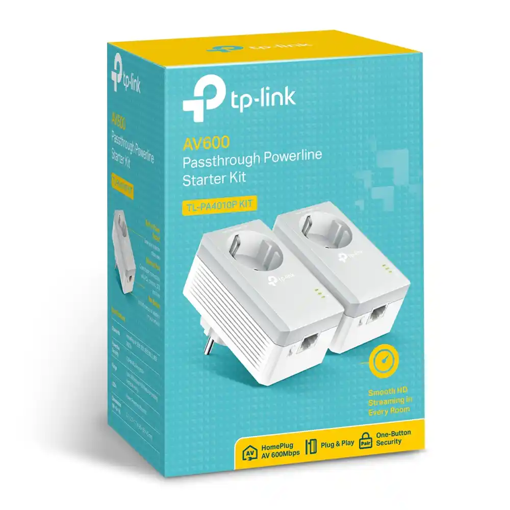 Комплект адаптеров Powerline TP-LINK TL-PA4010PKIT