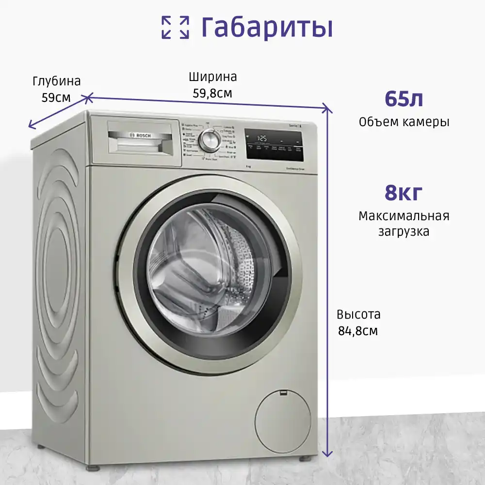 Стиральная машина BOSCH WAN2420XME