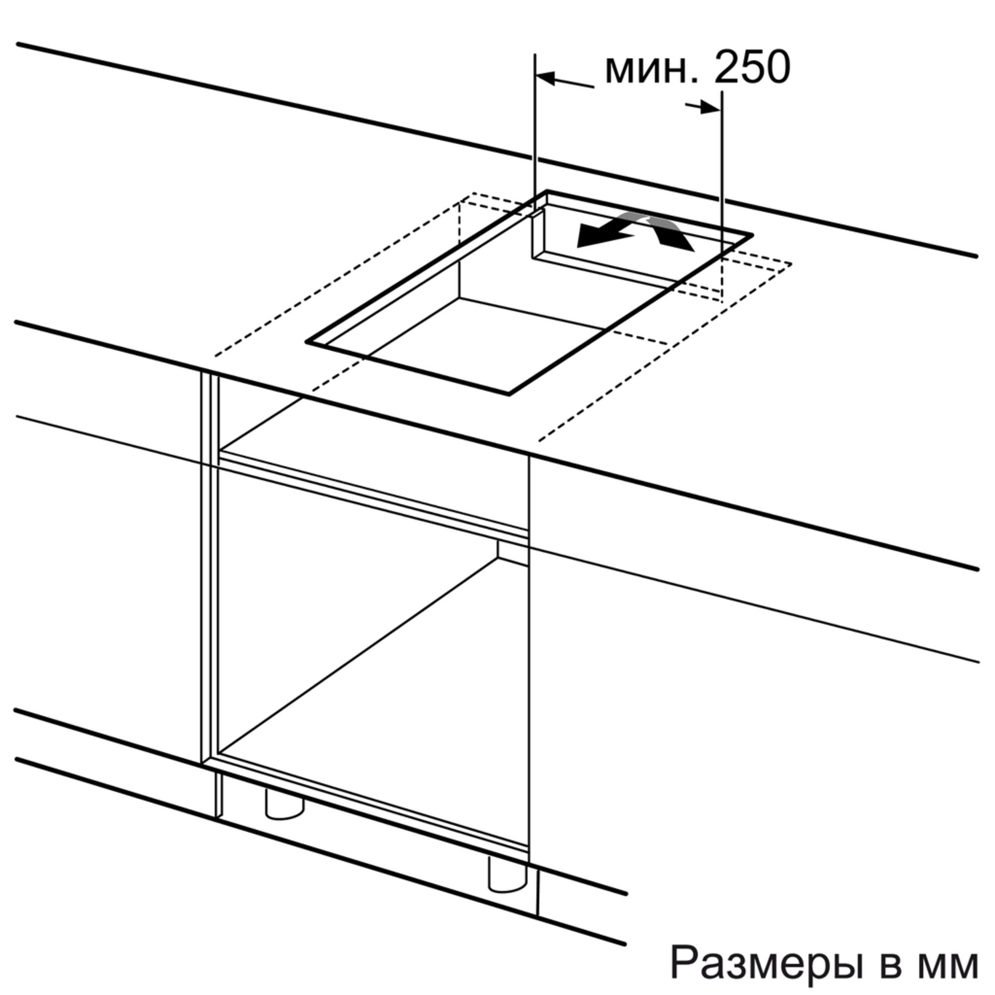 Встраиваемая индукционная панель BOSCH PIB375FB1E Serie 6