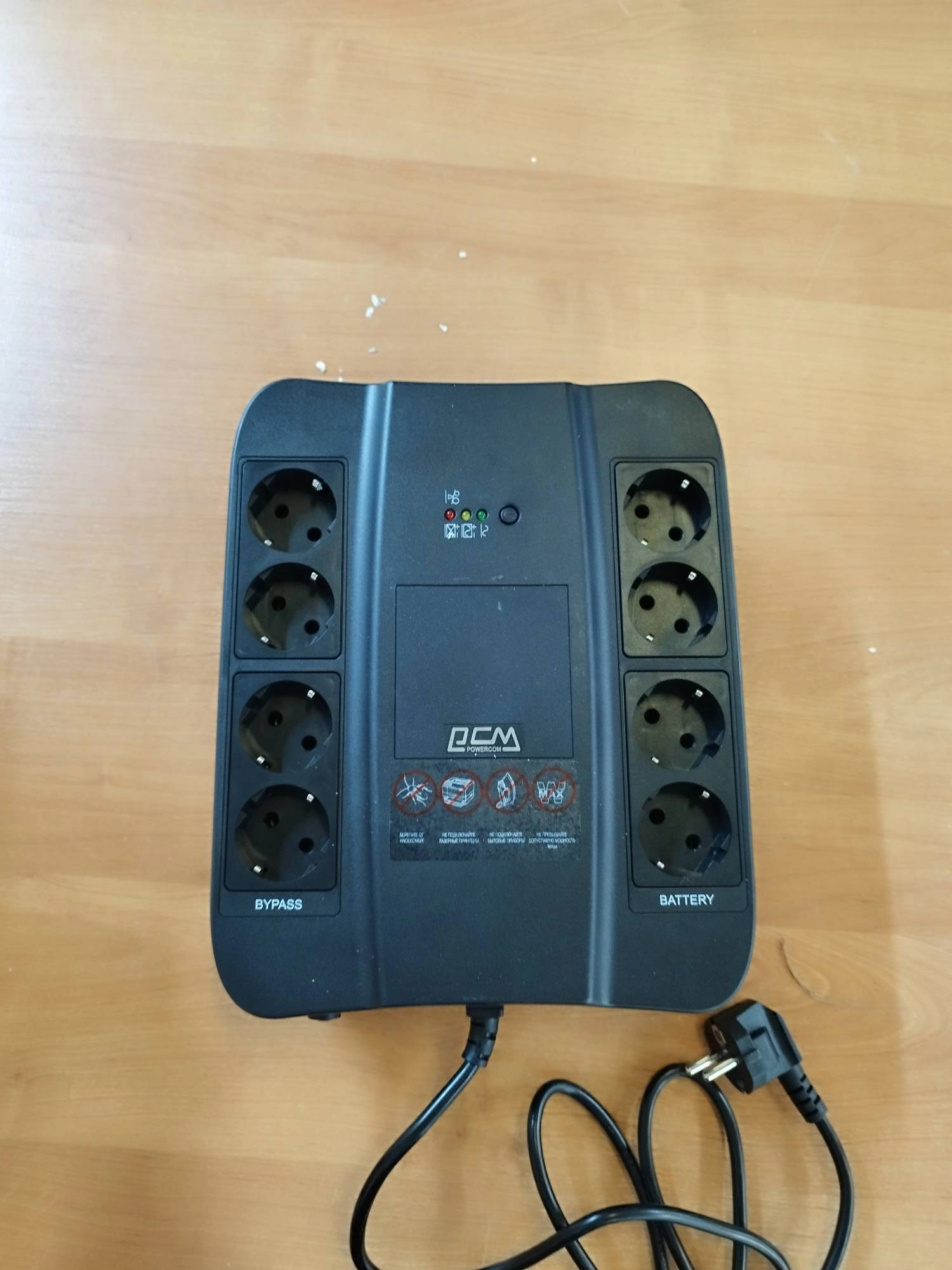 ИБП POWERCOM SPD-850N k3 000004585