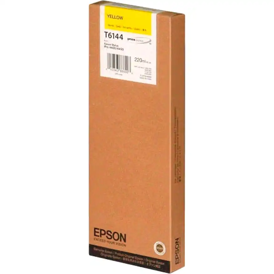 Картридж для струйного принтера EPSON T6144 Yellow (C13T614400) флягодержатель велосипедный topeak shuttle cage z 3k carbon yellow tcb02