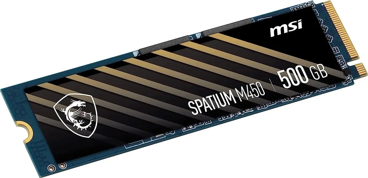 Внутренний SSD диск MSI Spatium M450 500GB, M.2 (S78-440K220-P83)