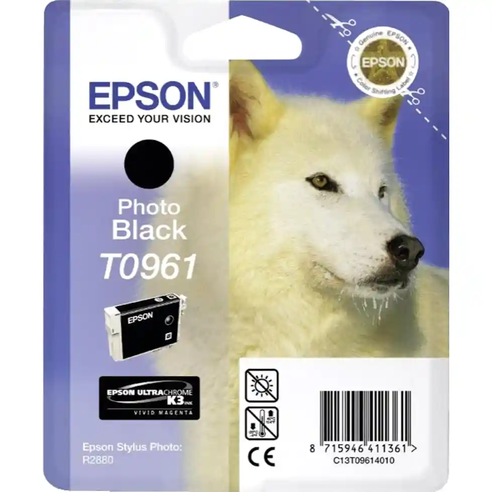 Картридж для струйного принтера EPSON T0961 Photo Black (C13T09614010)