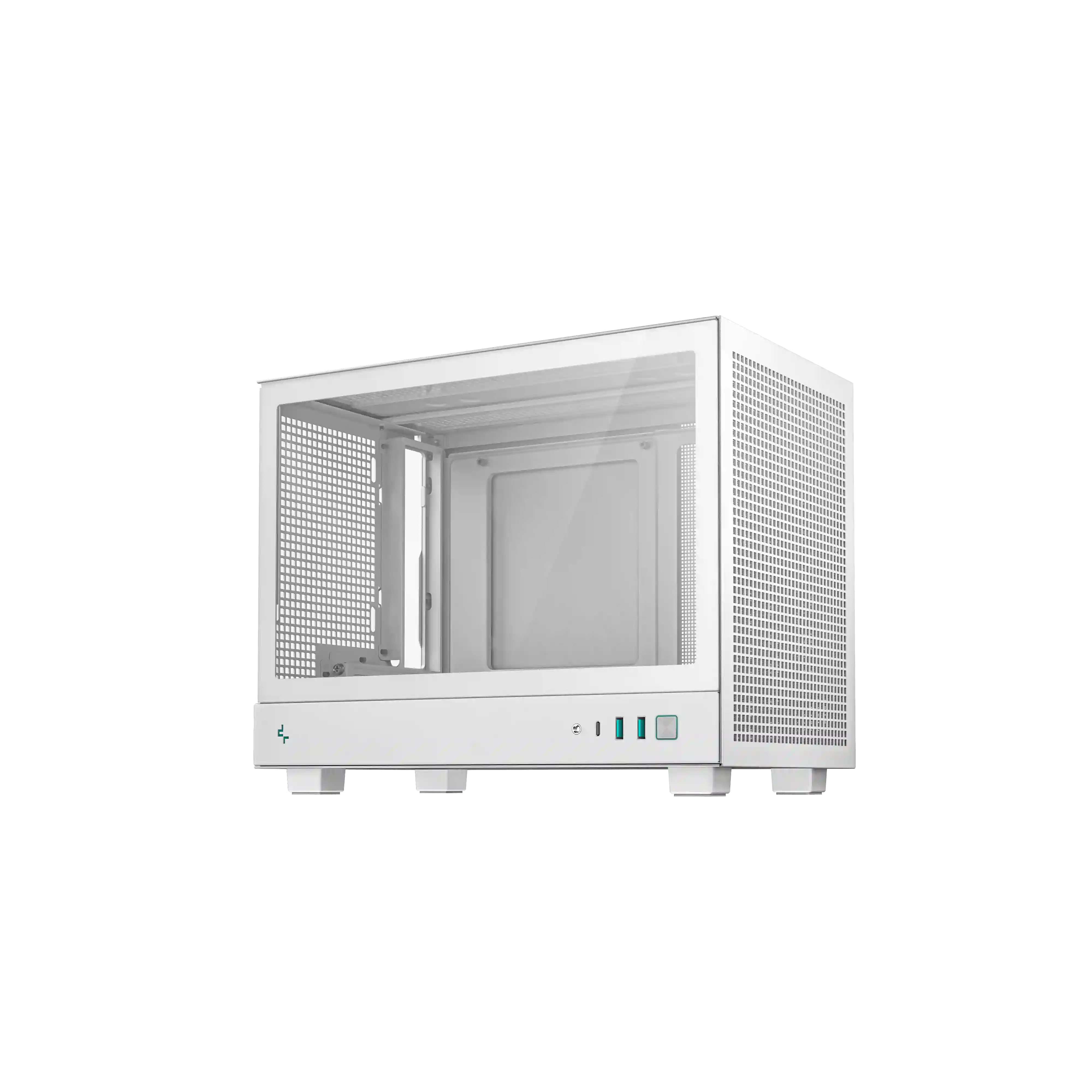 Корпус для ПК без БП и вентилятора DEEPCOOL CH160 White (R-CH160-WHNGI0-G-1)