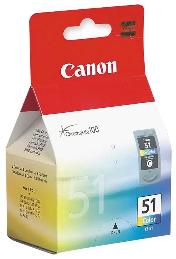 

Картридж для струйного принтера CANON CL-51 (0618B001)