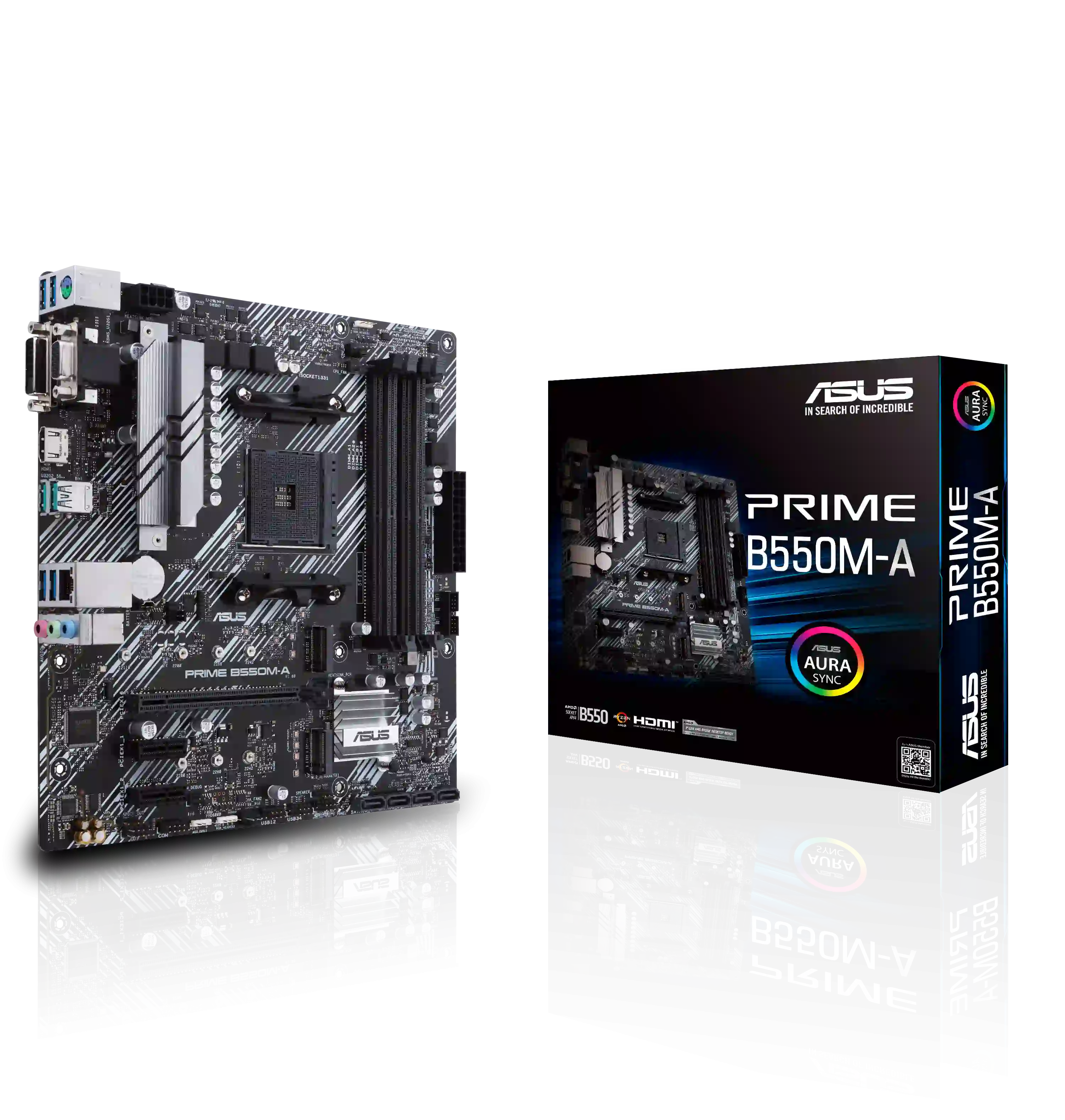 Материнская плата ASUS PRIME B550M-A (90MB14I0-M0EAY0)