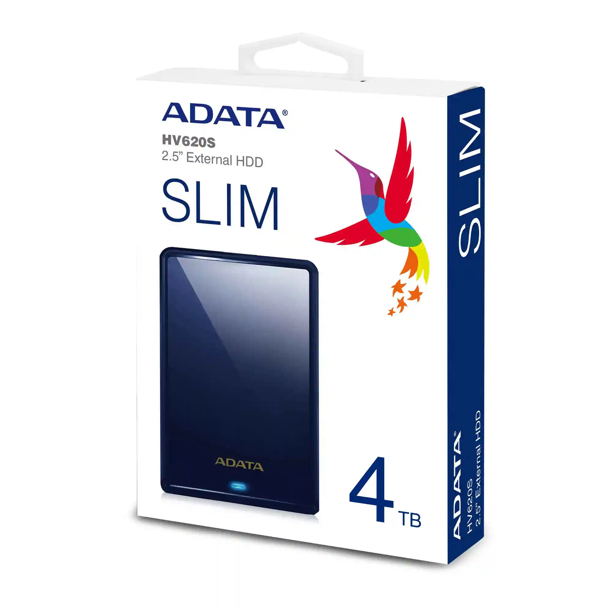 Внешний HDD диск ADATA DashDrive HV620 Slim 1TB Dark Blue (AHV620S-1TU31-CBL)