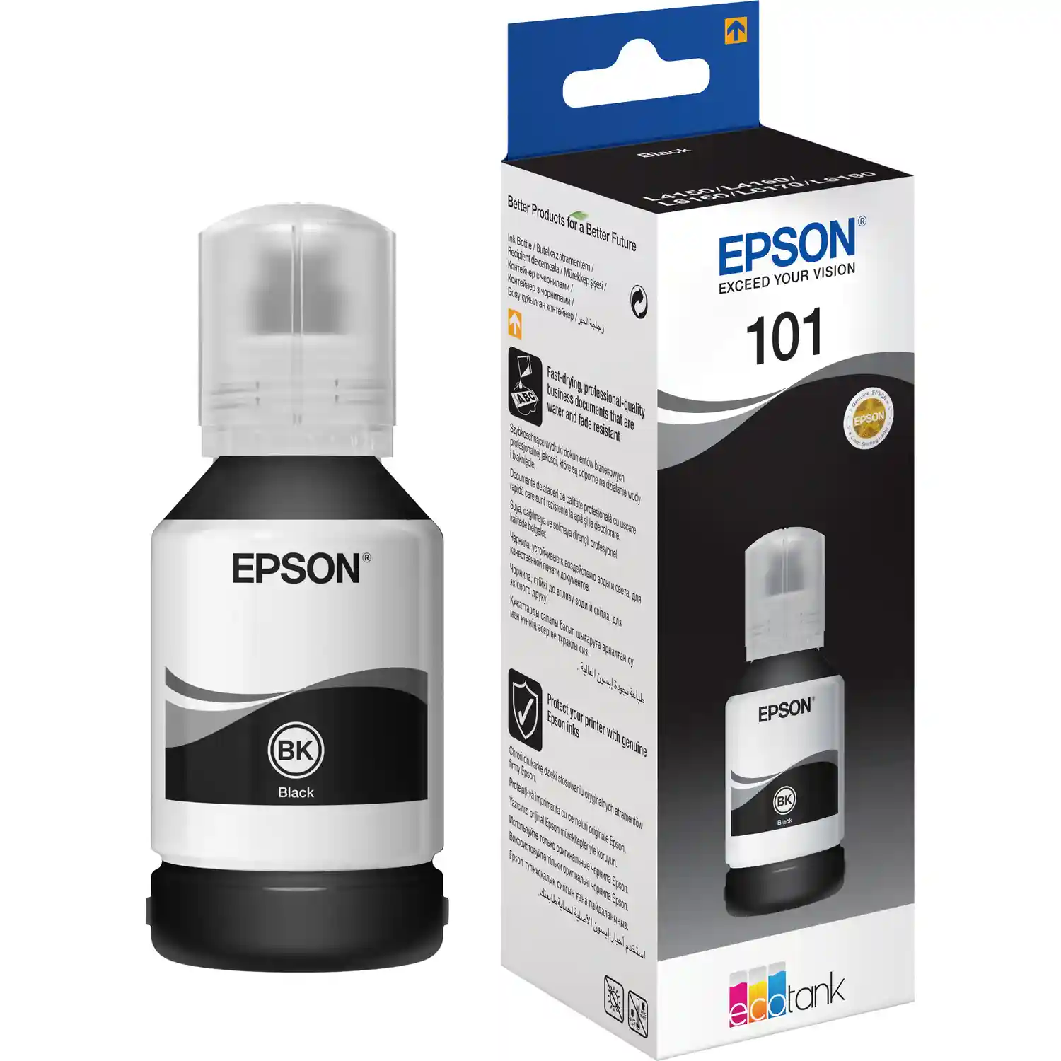 Чернила EPSON T03V1 Black (C13T03V14A)