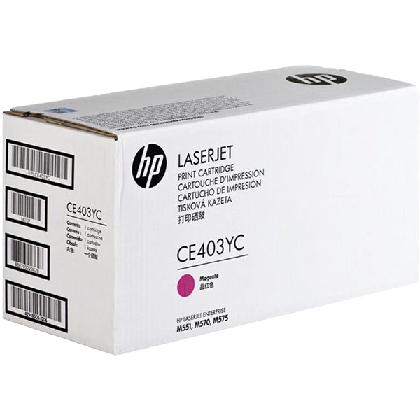 Картридж для лазерного принтера HP 507Y Magenta (CE403YC)