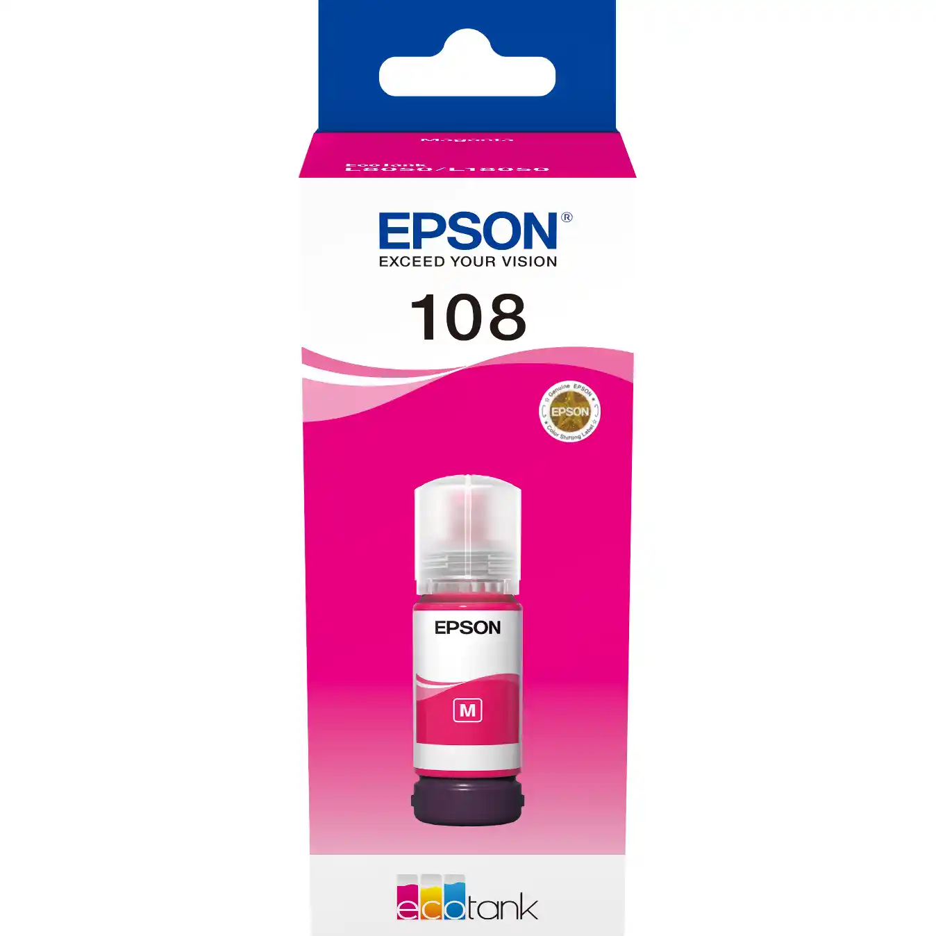 Чернила EPSON 108 Magenta (C13T09C34A)